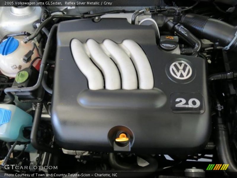 Reflex Silver Metallic / Grey 2005 Volkswagen Jetta GL Sedan