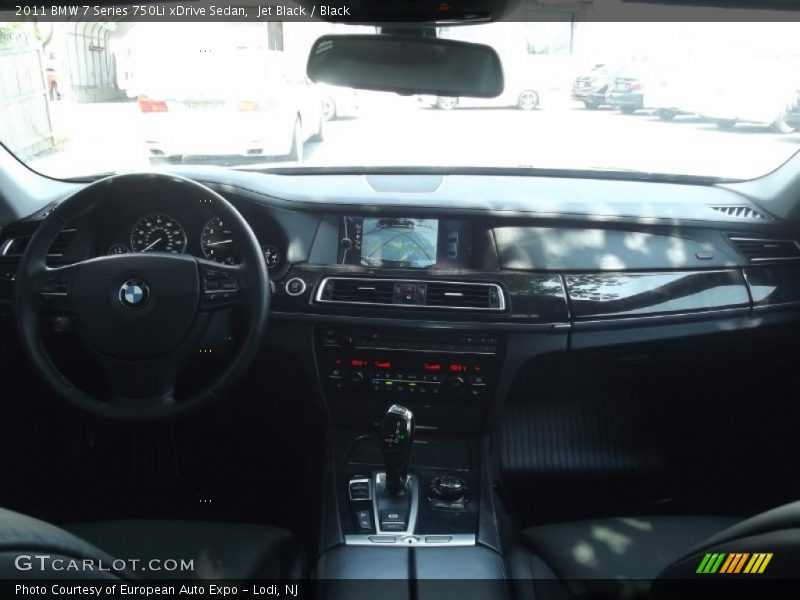 Jet Black / Black 2011 BMW 7 Series 750Li xDrive Sedan