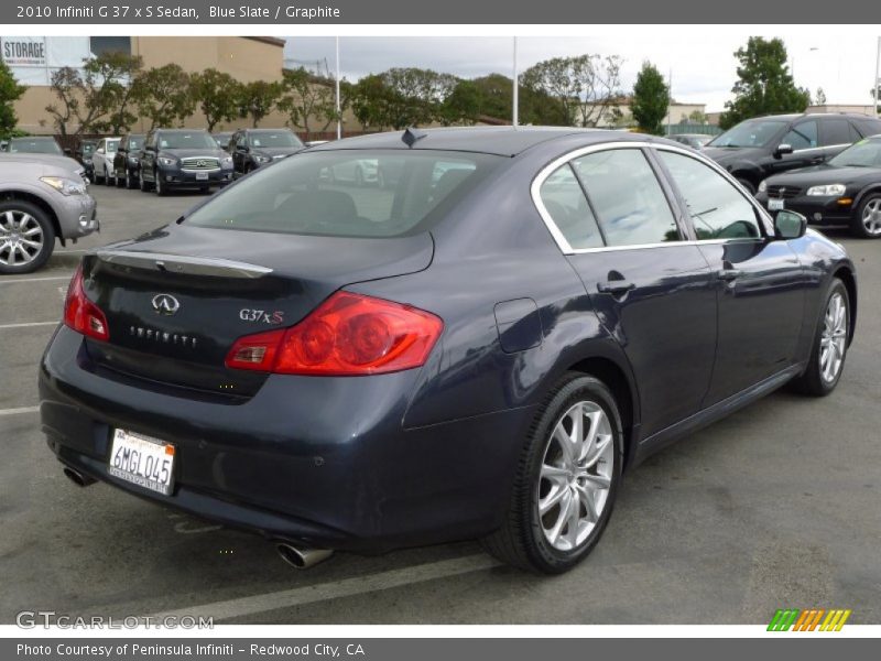 Blue Slate / Graphite 2010 Infiniti G 37 x S Sedan
