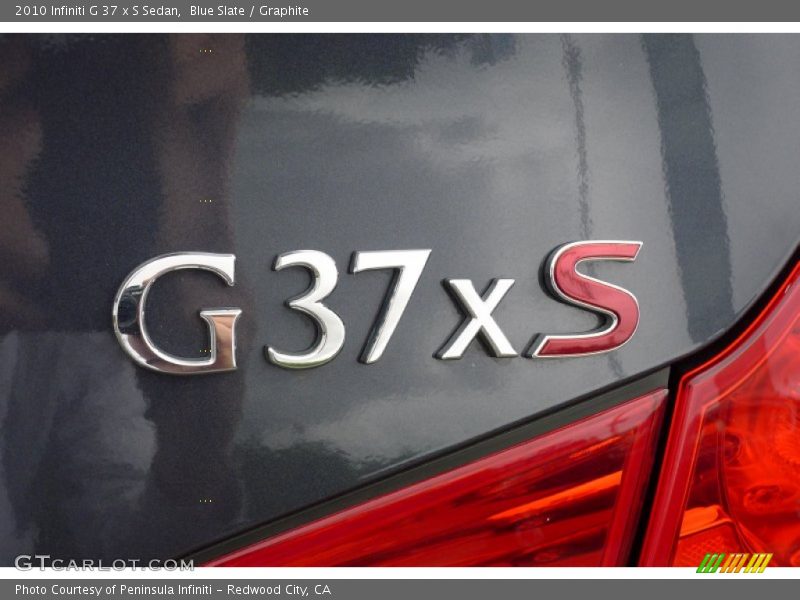 Blue Slate / Graphite 2010 Infiniti G 37 x S Sedan