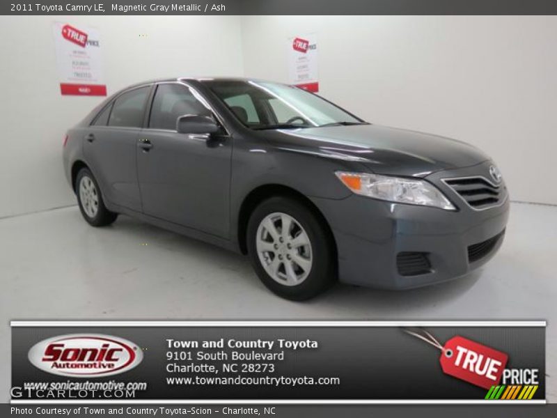 Magnetic Gray Metallic / Ash 2011 Toyota Camry LE