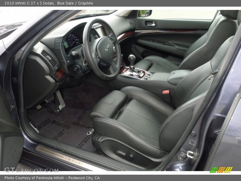 Blue Slate / Graphite 2010 Infiniti G 37 x S Sedan