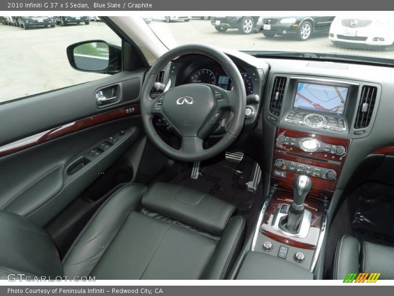 Blue Slate / Graphite 2010 Infiniti G 37 x S Sedan