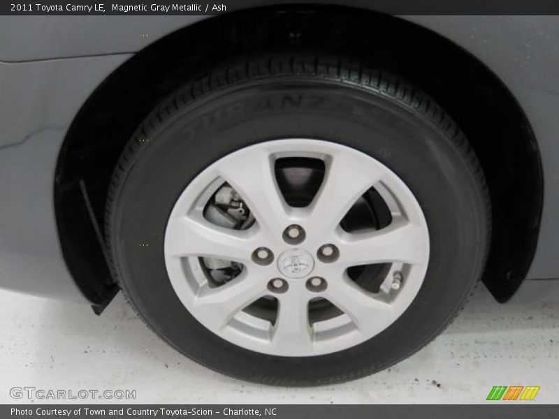 Magnetic Gray Metallic / Ash 2011 Toyota Camry LE