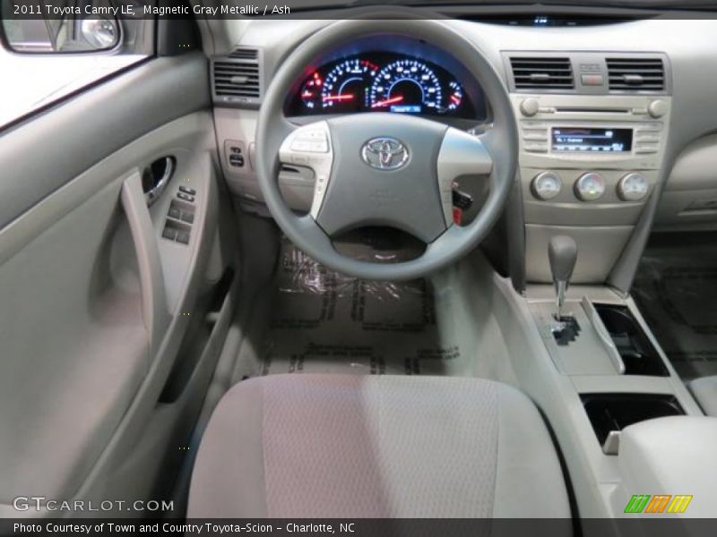 Magnetic Gray Metallic / Ash 2011 Toyota Camry LE
