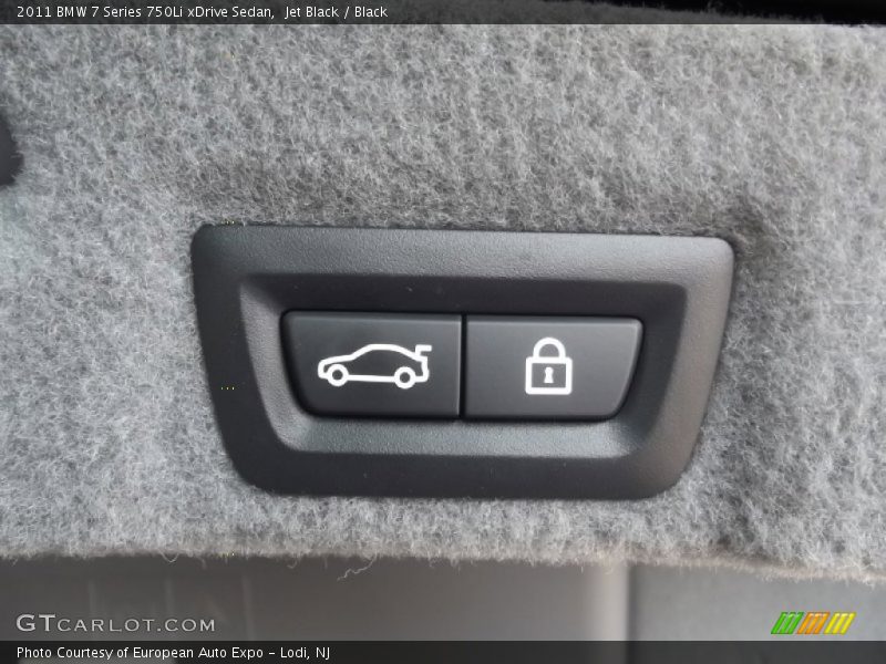 Jet Black / Black 2011 BMW 7 Series 750Li xDrive Sedan