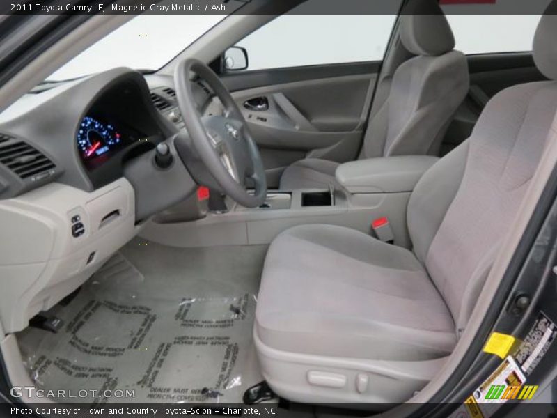 Magnetic Gray Metallic / Ash 2011 Toyota Camry LE