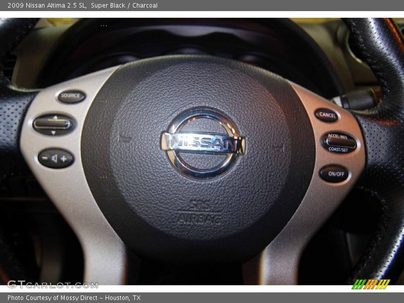 Super Black / Charcoal 2009 Nissan Altima 2.5 SL