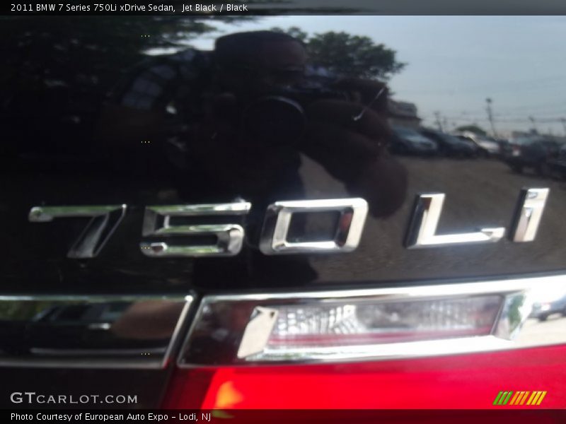 Jet Black / Black 2011 BMW 7 Series 750Li xDrive Sedan