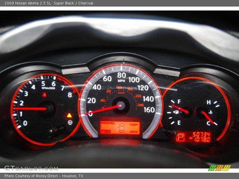 Super Black / Charcoal 2009 Nissan Altima 2.5 SL