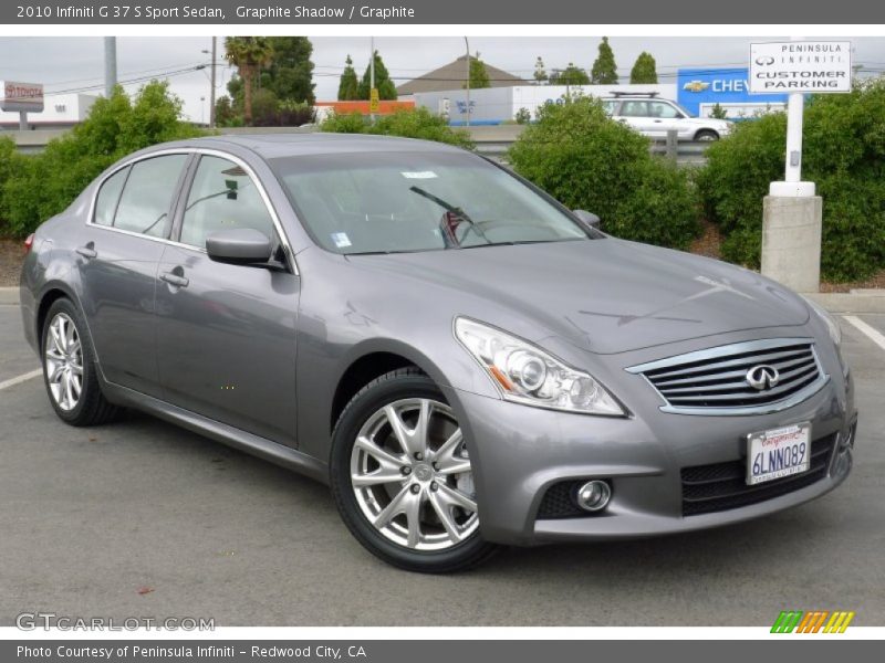 Graphite Shadow / Graphite 2010 Infiniti G 37 S Sport Sedan