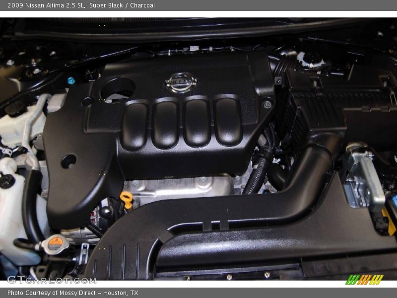 Super Black / Charcoal 2009 Nissan Altima 2.5 SL