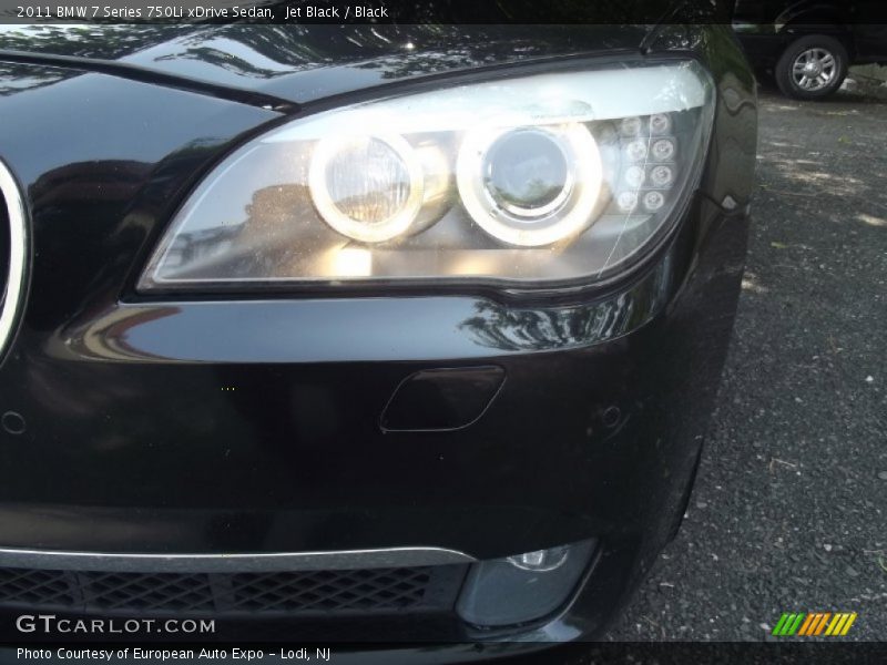 Jet Black / Black 2011 BMW 7 Series 750Li xDrive Sedan