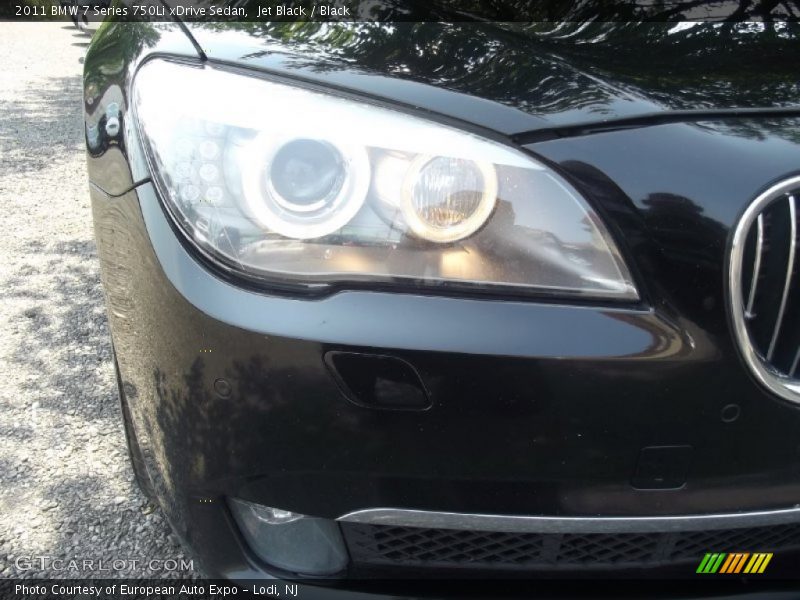 Jet Black / Black 2011 BMW 7 Series 750Li xDrive Sedan