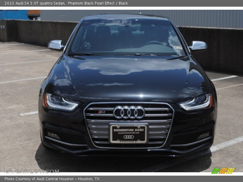 Phantom Black Pearl Effect / Black 2013 Audi S4 3.0T quattro Sedan