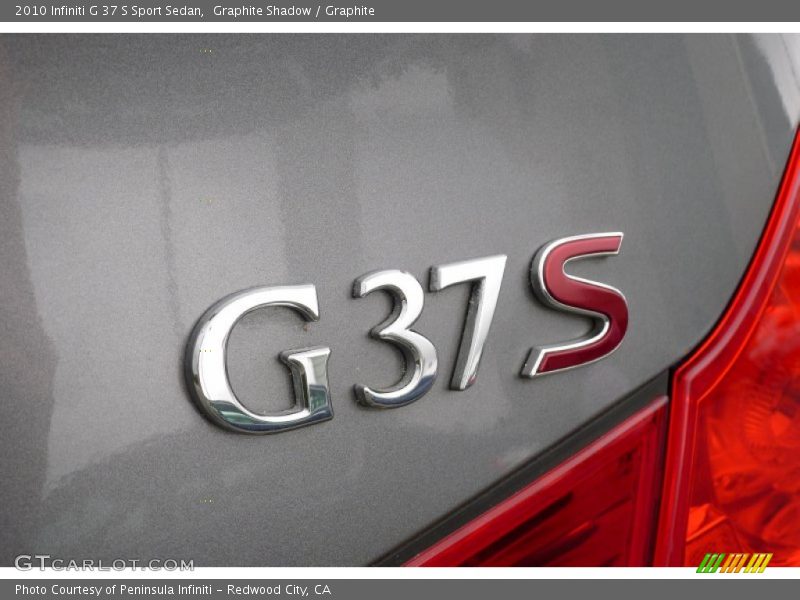 Graphite Shadow / Graphite 2010 Infiniti G 37 S Sport Sedan