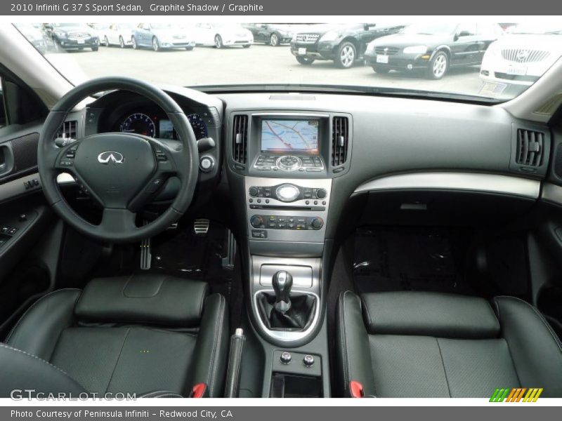 Dashboard of 2010 G 37 S Sport Sedan