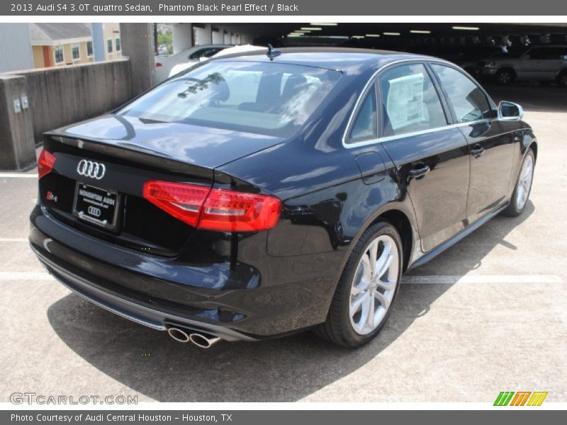 Phantom Black Pearl Effect / Black 2013 Audi S4 3.0T quattro Sedan