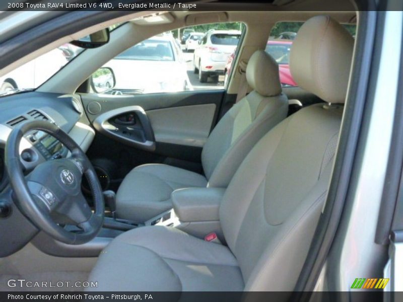 Everglade Metallic / Taupe 2008 Toyota RAV4 Limited V6 4WD
