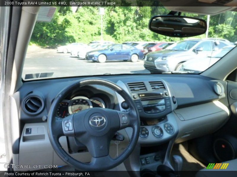 Everglade Metallic / Taupe 2008 Toyota RAV4 Limited V6 4WD