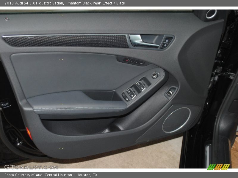 Phantom Black Pearl Effect / Black 2013 Audi S4 3.0T quattro Sedan