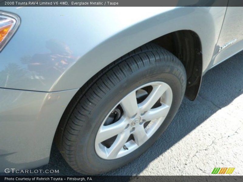 Everglade Metallic / Taupe 2008 Toyota RAV4 Limited V6 4WD