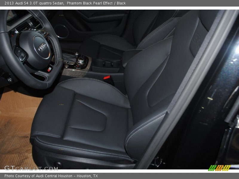 Phantom Black Pearl Effect / Black 2013 Audi S4 3.0T quattro Sedan