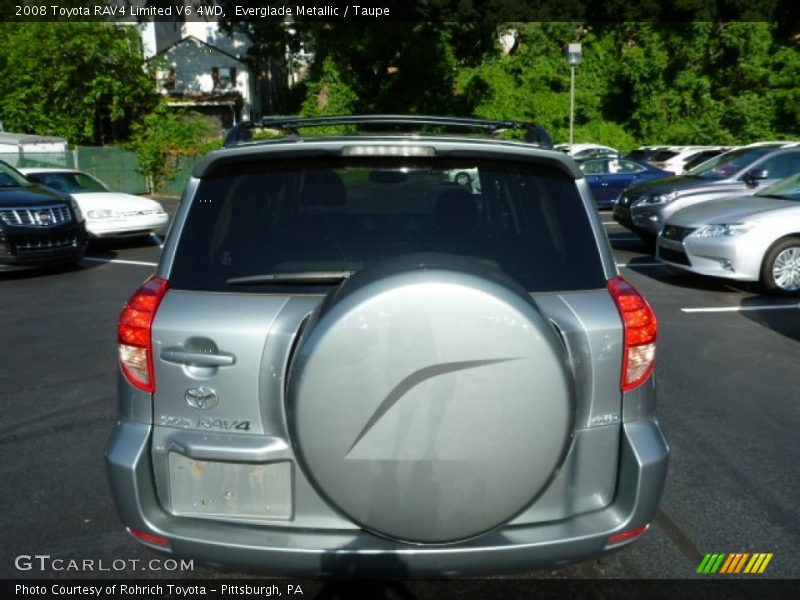 Everglade Metallic / Taupe 2008 Toyota RAV4 Limited V6 4WD
