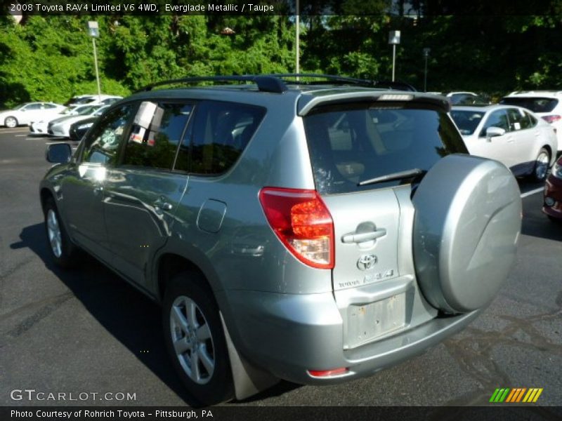Everglade Metallic / Taupe 2008 Toyota RAV4 Limited V6 4WD