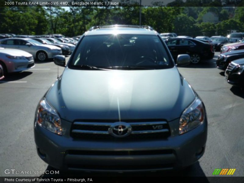 Everglade Metallic / Taupe 2008 Toyota RAV4 Limited V6 4WD