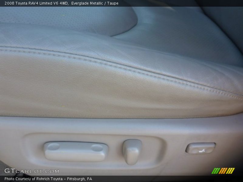 Everglade Metallic / Taupe 2008 Toyota RAV4 Limited V6 4WD