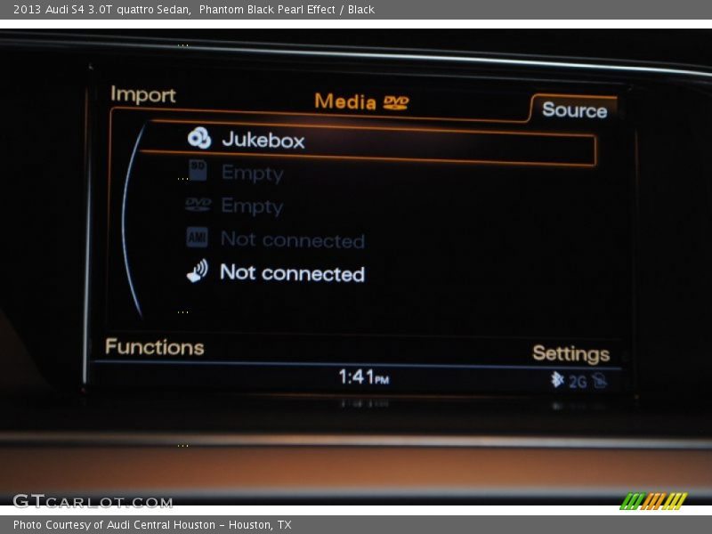Phantom Black Pearl Effect / Black 2013 Audi S4 3.0T quattro Sedan