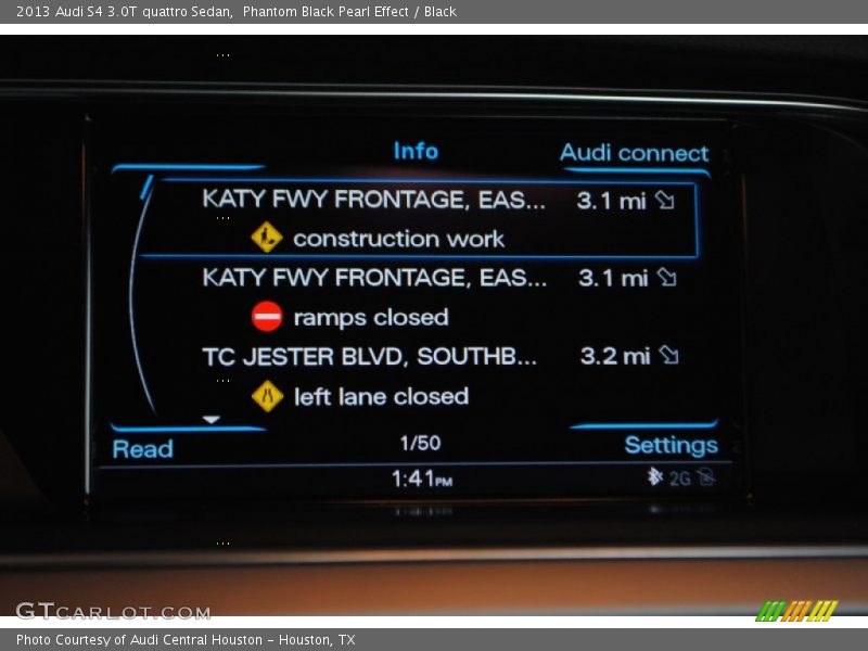 Phantom Black Pearl Effect / Black 2013 Audi S4 3.0T quattro Sedan