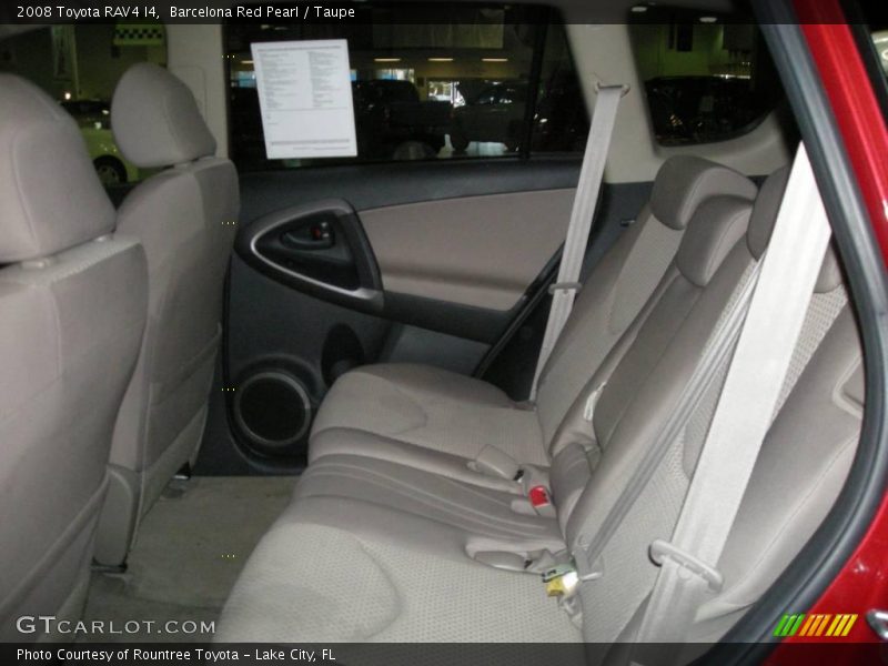 Barcelona Red Pearl / Taupe 2008 Toyota RAV4 I4