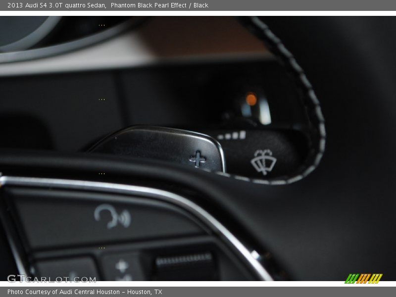 Phantom Black Pearl Effect / Black 2013 Audi S4 3.0T quattro Sedan