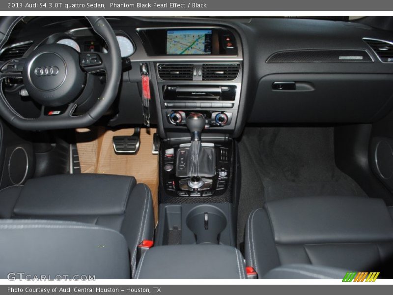Phantom Black Pearl Effect / Black 2013 Audi S4 3.0T quattro Sedan