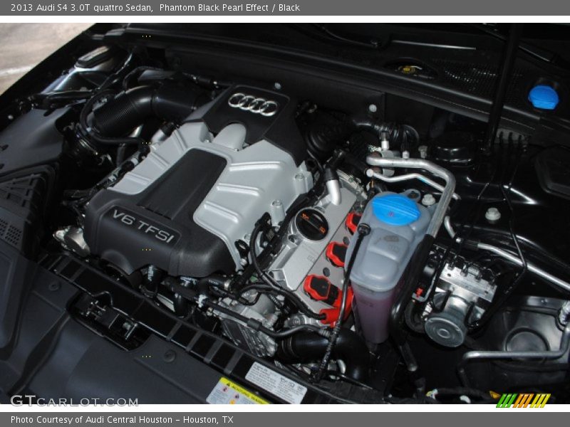 Phantom Black Pearl Effect / Black 2013 Audi S4 3.0T quattro Sedan