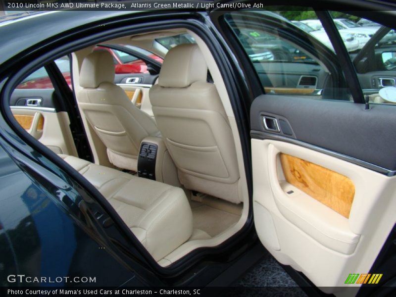 Atlantis Green Metallic / Light Camel/Olive Ash 2010 Lincoln MKS AWD Ultimate Package