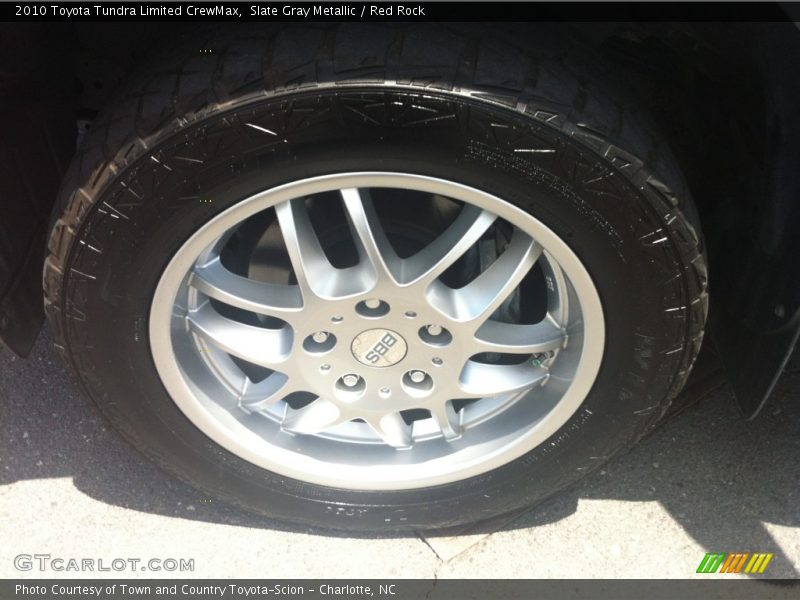 Slate Gray Metallic / Red Rock 2010 Toyota Tundra Limited CrewMax