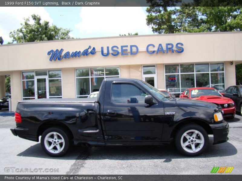 Black / Dark Graphite 1999 Ford F150 SVT Lightning