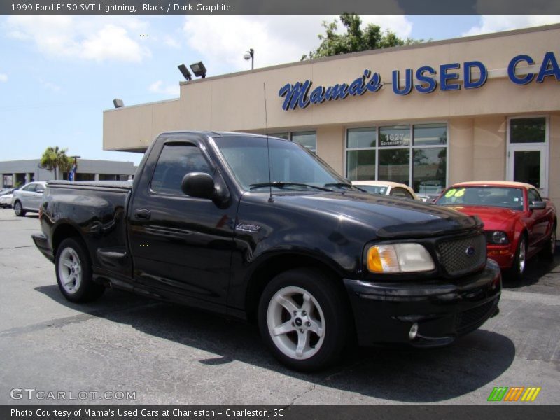 Black / Dark Graphite 1999 Ford F150 SVT Lightning