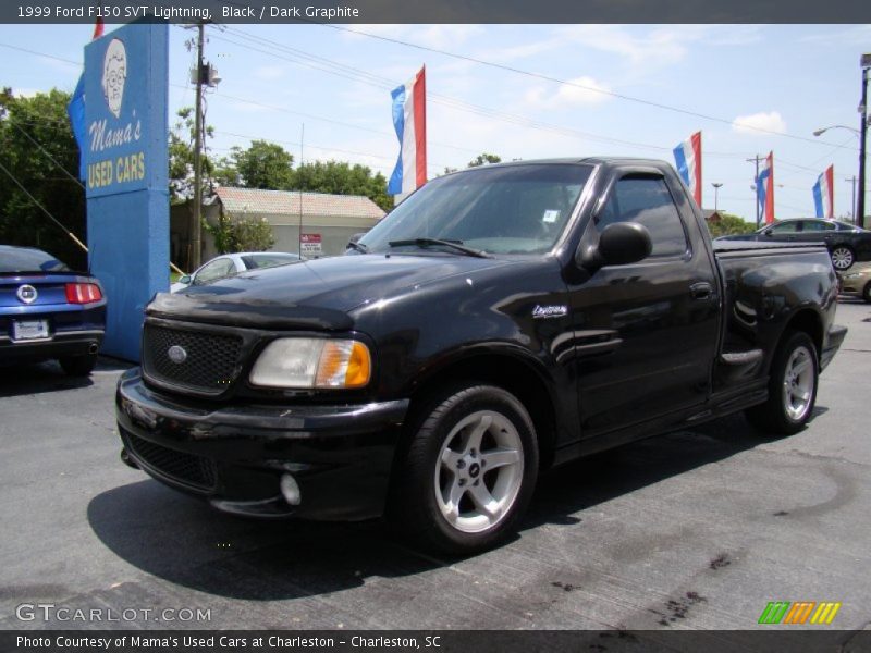 Black / Dark Graphite 1999 Ford F150 SVT Lightning