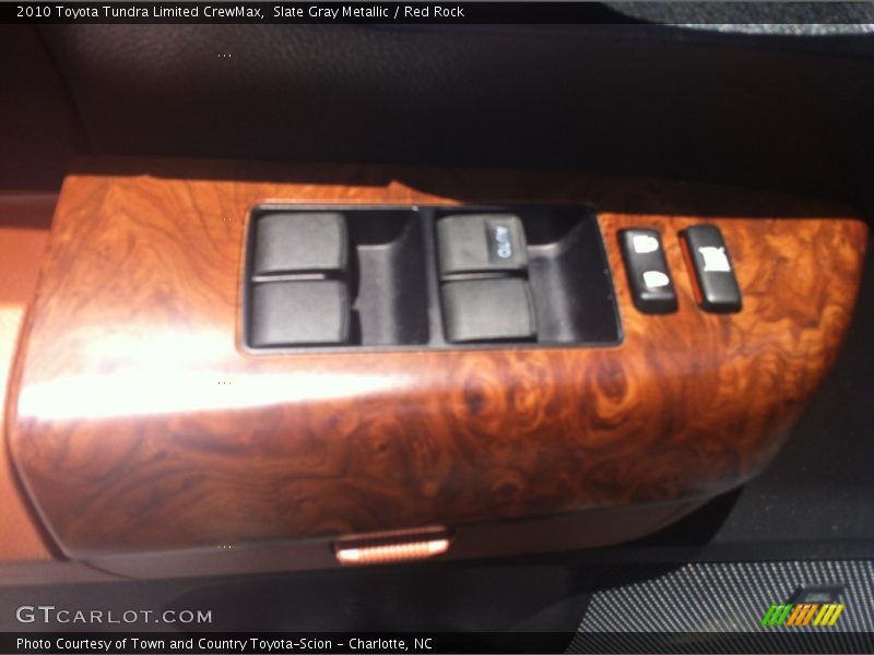 Slate Gray Metallic / Red Rock 2010 Toyota Tundra Limited CrewMax