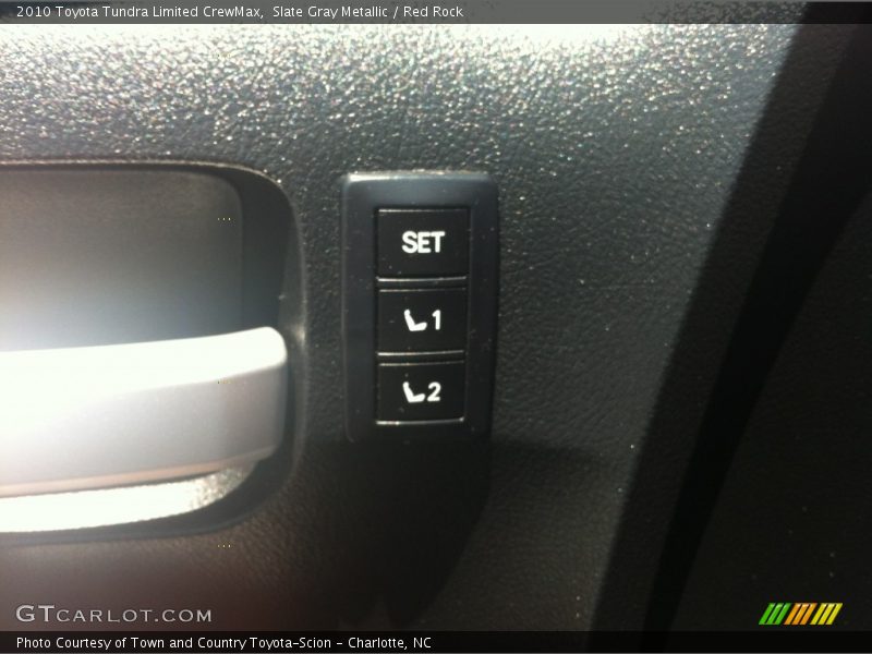Slate Gray Metallic / Red Rock 2010 Toyota Tundra Limited CrewMax