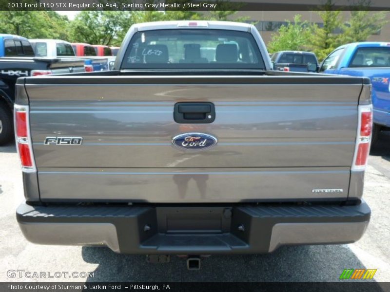 Sterling Gray Metallic / Steel Gray 2013 Ford F150 STX Regular Cab 4x4