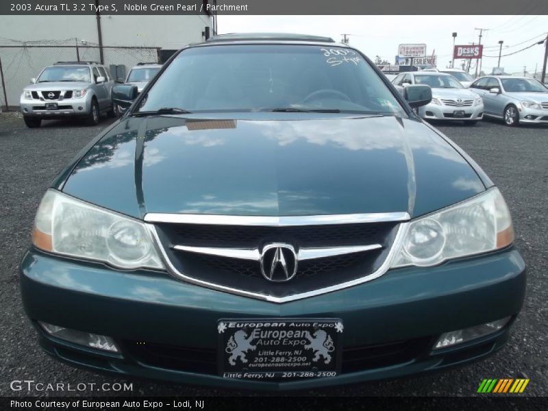 Noble Green Pearl / Parchment 2003 Acura TL 3.2 Type S