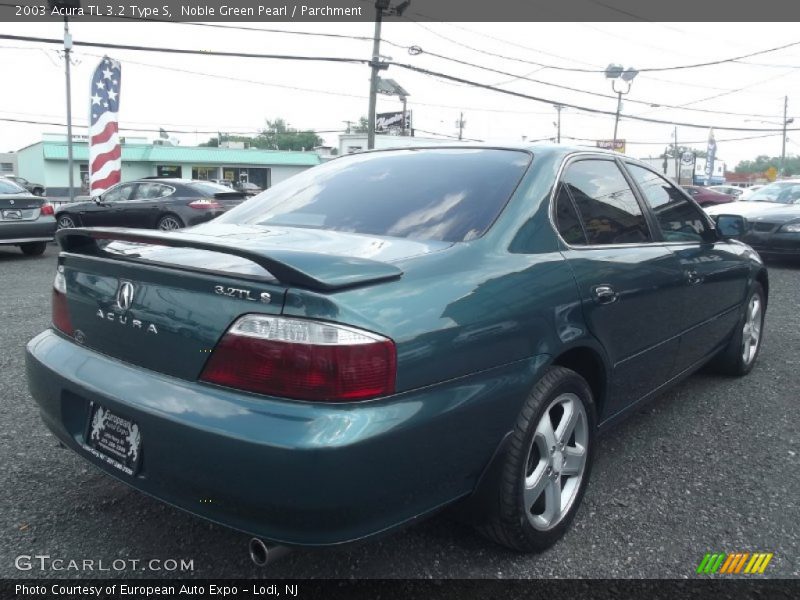 Noble Green Pearl / Parchment 2003 Acura TL 3.2 Type S
