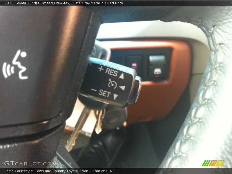 Slate Gray Metallic / Red Rock 2010 Toyota Tundra Limited CrewMax
