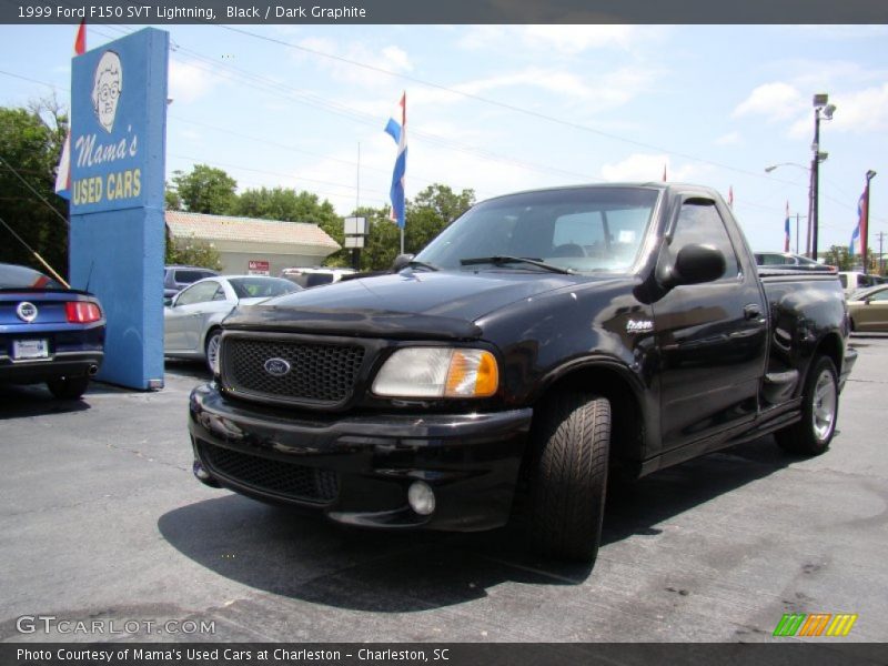 Black / Dark Graphite 1999 Ford F150 SVT Lightning