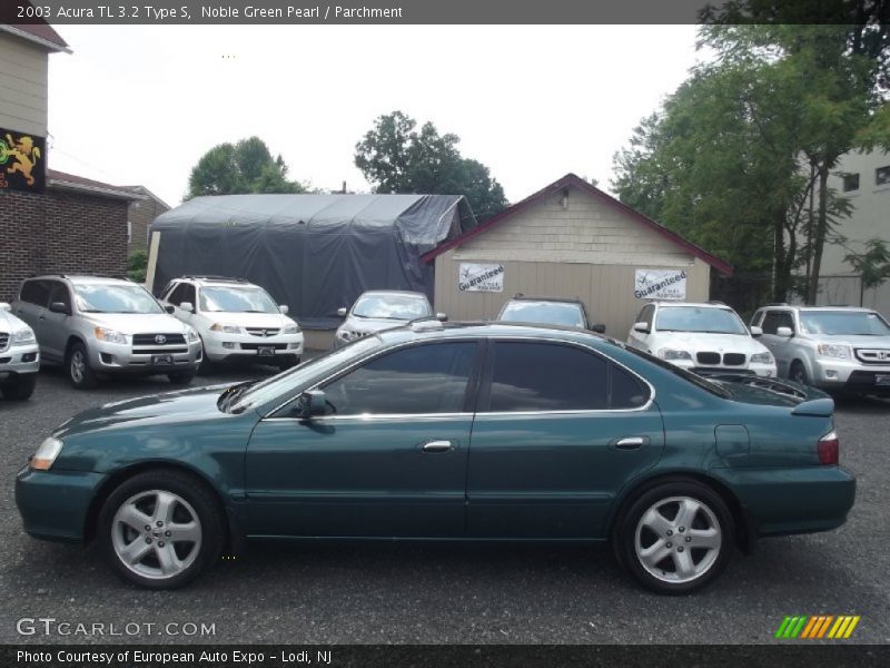  2003 TL 3.2 Type S Noble Green Pearl